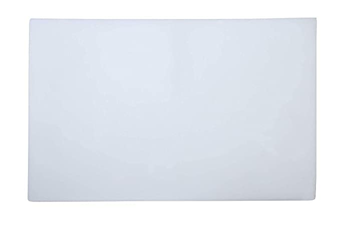 Coolkart Extra Thickness 18 x 12 Cutting BoardWhite Plastic for Kitchen Vegetable CuttingFruit Cutting Board - Image 3