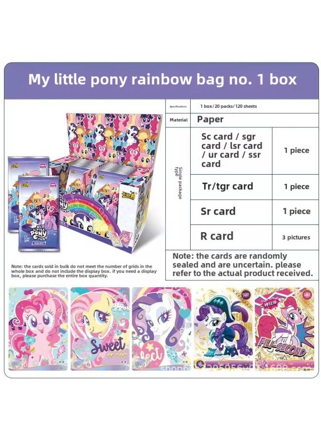The Magic Boy Of The Card Tour Makes The Sea 2 Cards Fight The Day Bag Pro-sign The Card Blind Box Ao Bing Movie Seal God List Around-Color:[bag 2] Rainbow Packs In A Box Of 20 Packs [retail 100 Yuan]  - Image 1