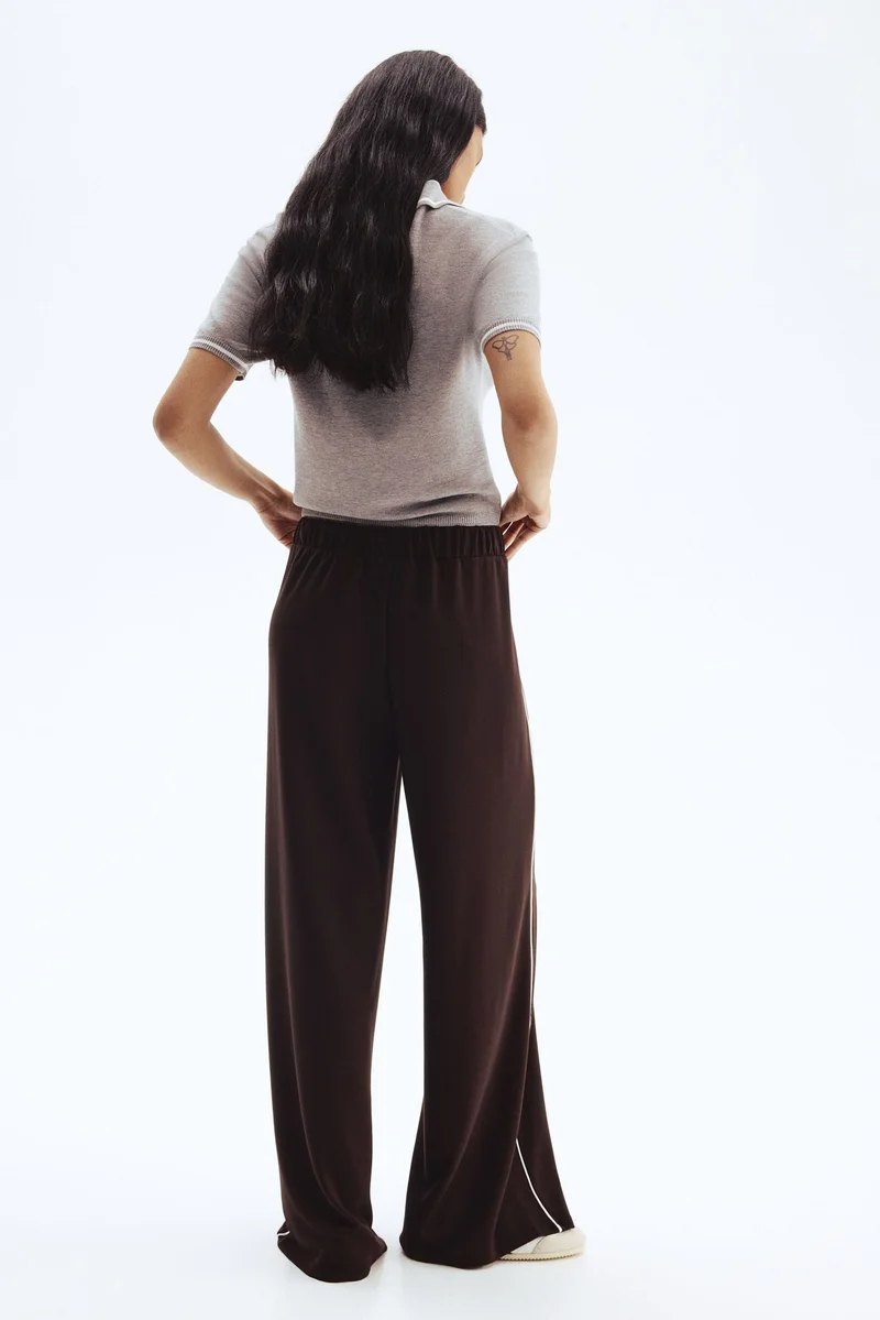 اتش اند ام بنطلون واسع سهل الارتداء