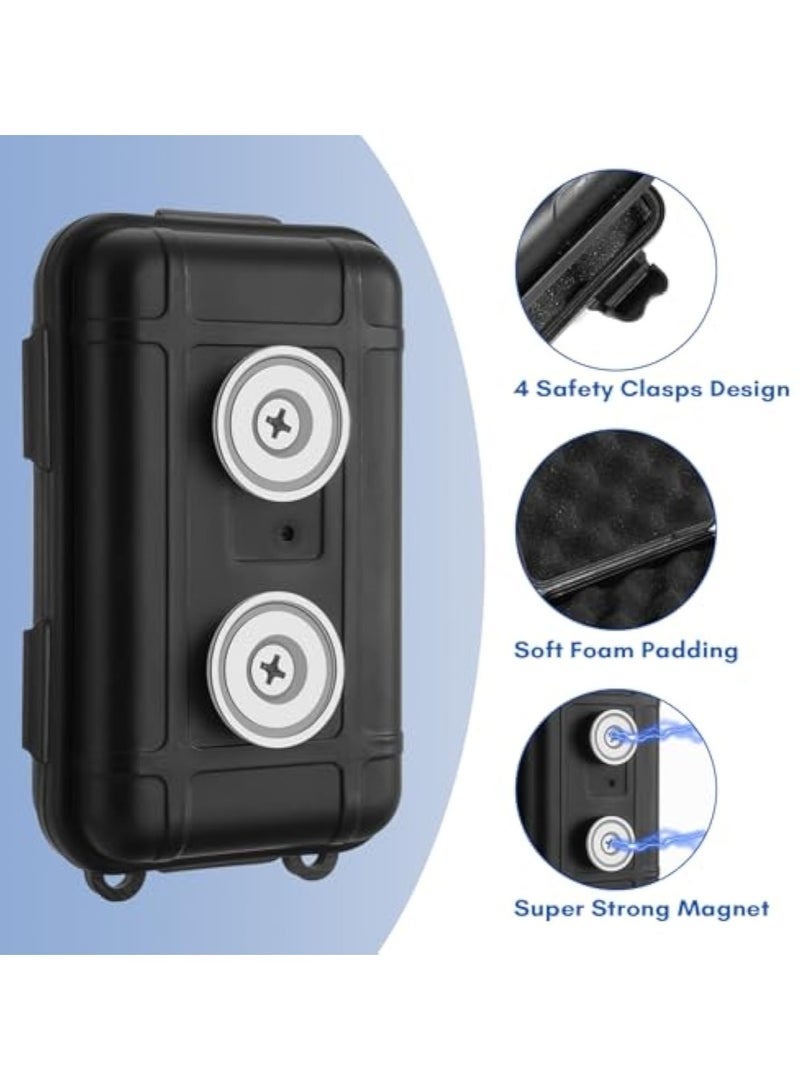 1 Pack Magnetic Key Holder Box - Waterproof  Dustproof Hide a Key Box for Car, Under Car Magnet Key Storage for Home, Outdoor Use - Image 2
