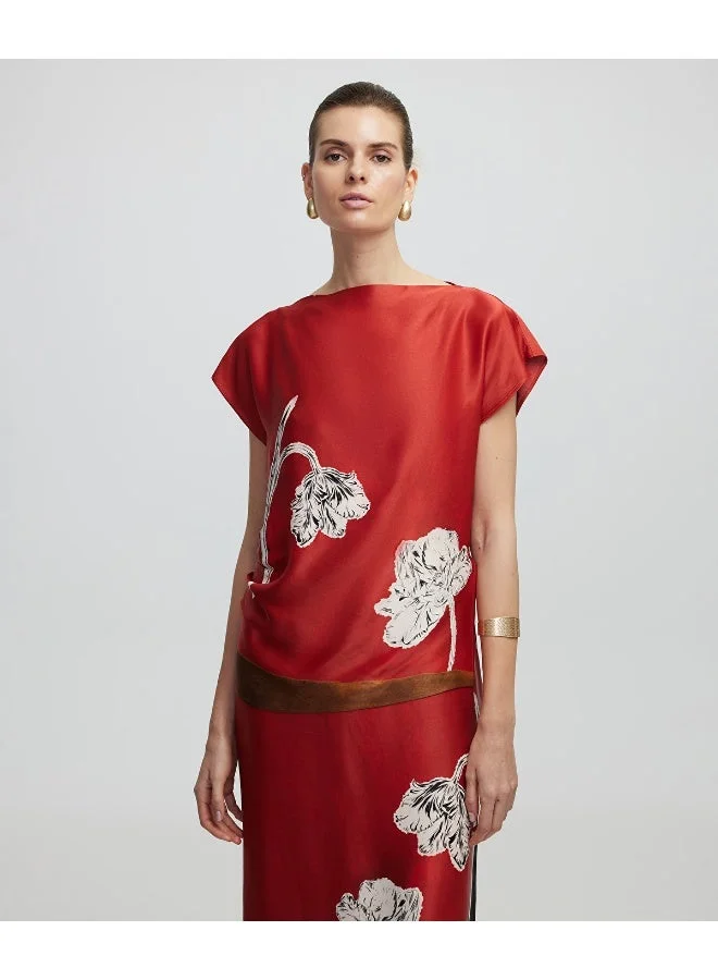 Ipekyol Flower Print Blouse
