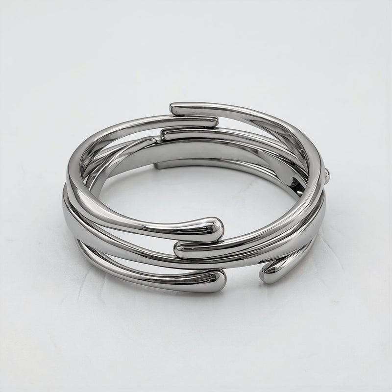 Versatile Statement Bangle Daily Wear For Office Party Casual Event Outfit Accessory - Image 4