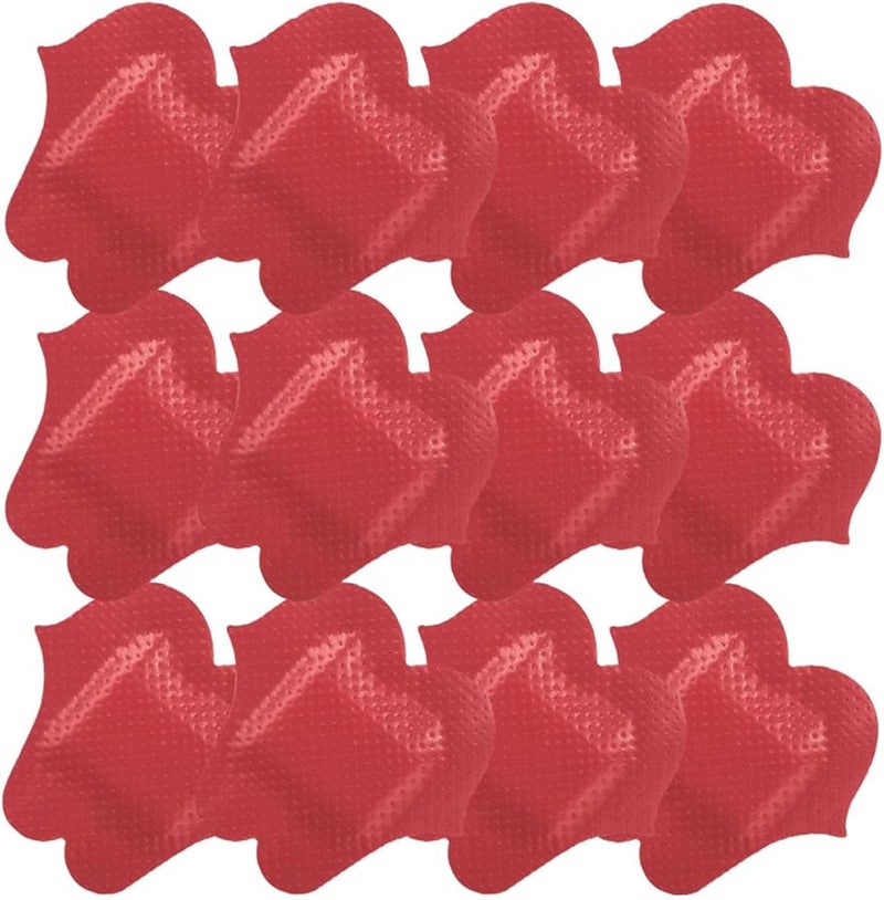 Clispeed Lip Shaped Adhesive Bandages 50 Pack Small Disposable Breathable Wound Patches For Cuts - Image 1