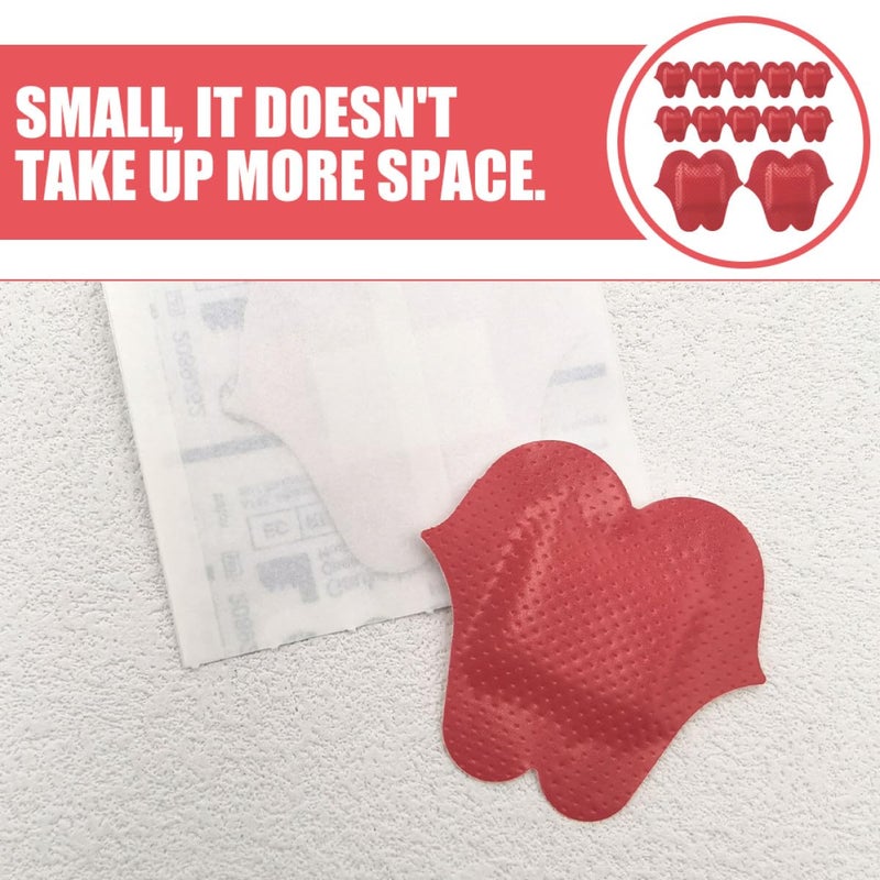 Clispeed Lip Shaped Adhesive Bandages 50 Pack Small Disposable Breathable Wound Patches For Cuts - Image 5
