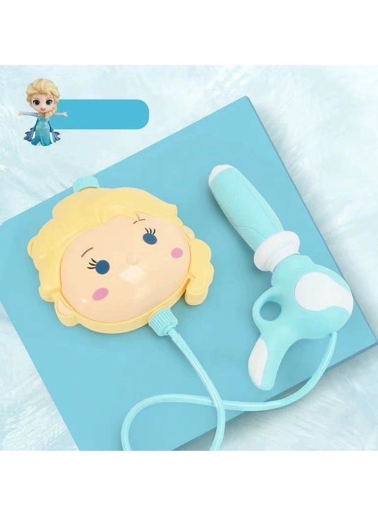 Sidepack Water Spray Children's Water Spray Toy, Water Jet Pull-Out Type Large Capacity Squirt Guns Toys for Baby Girl Kids Gifts Garden Beach Play toys - Image 1