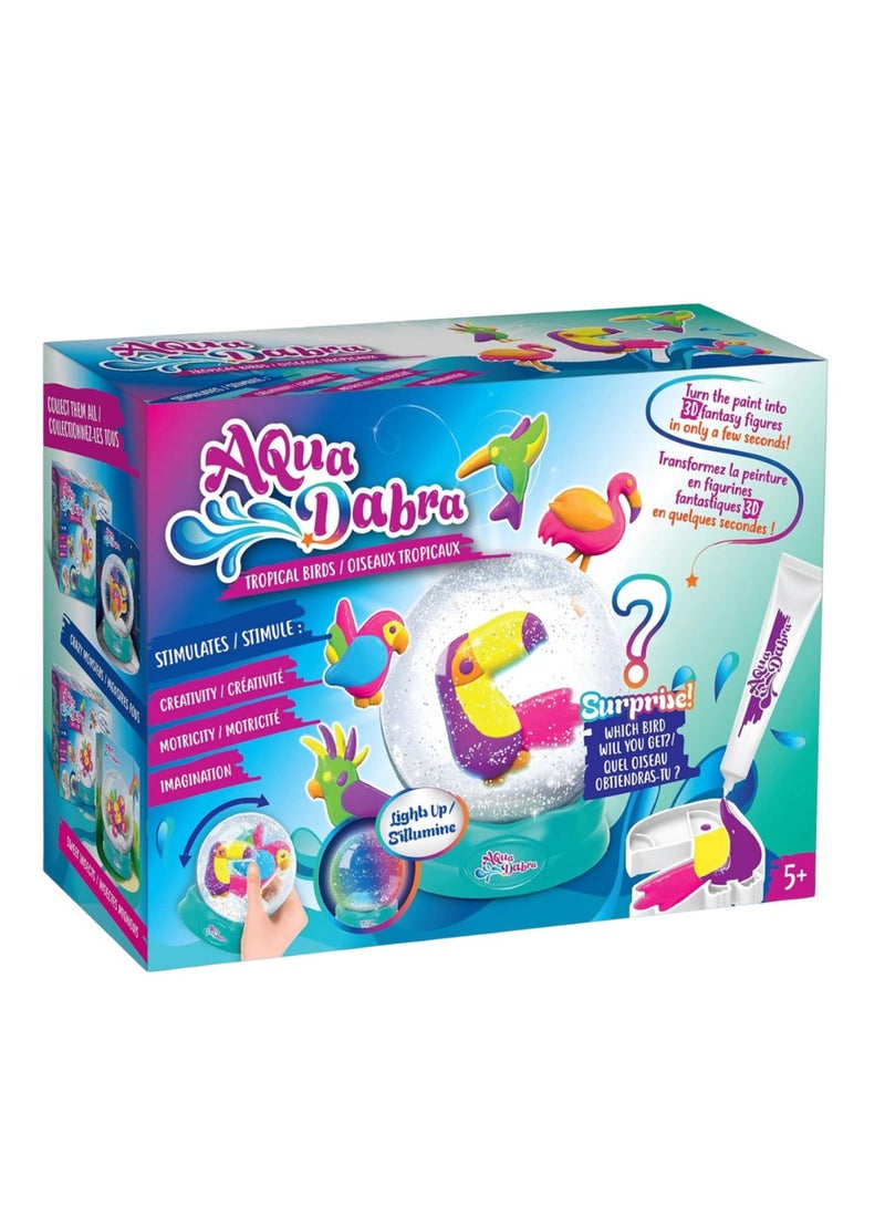 Aqua Dabra AquaDabra Tropical Birds Water Globe - Image 1