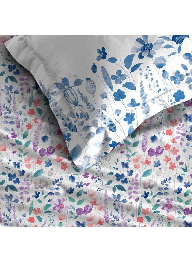 Trident Soft Comfort Bedsheet for Double Bed, 210 TC 100% Cotton Bedsheet, Soft and Breathable, King Size Bedsheet with 2 Pillow Covers - Sussana - Image 5