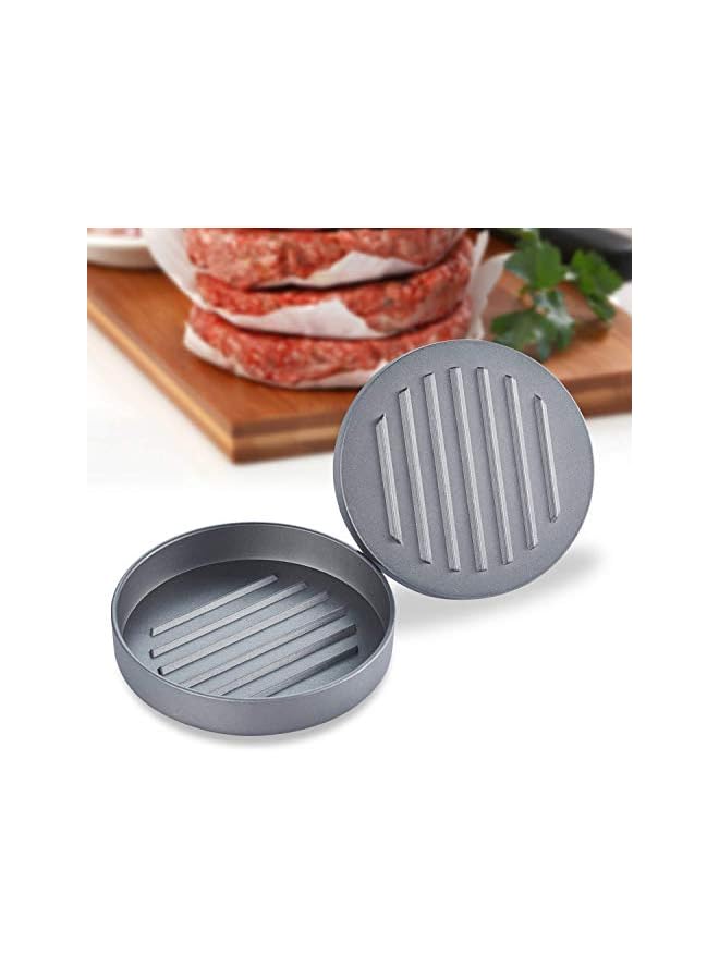 PROMASS Press Aluminum Burger Press, Heavy Duty Non-Stick Hamburger Patty Maker, Perfect Hamburger Mold Ideal For Bbq Grill - Image 5