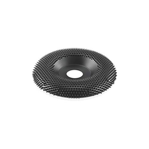 Kutzall Extreme Shaping Dish - Very Coarse, 4-1⁄2" (114.3mm) Dia. X 7⁄8" (22.2mm) Bore - Woodworking Angle Grinder Attachment for DeWalt, Bosch, Milwaukee. Abrasive Tungsten Carbide, DW412X120 - Image 2