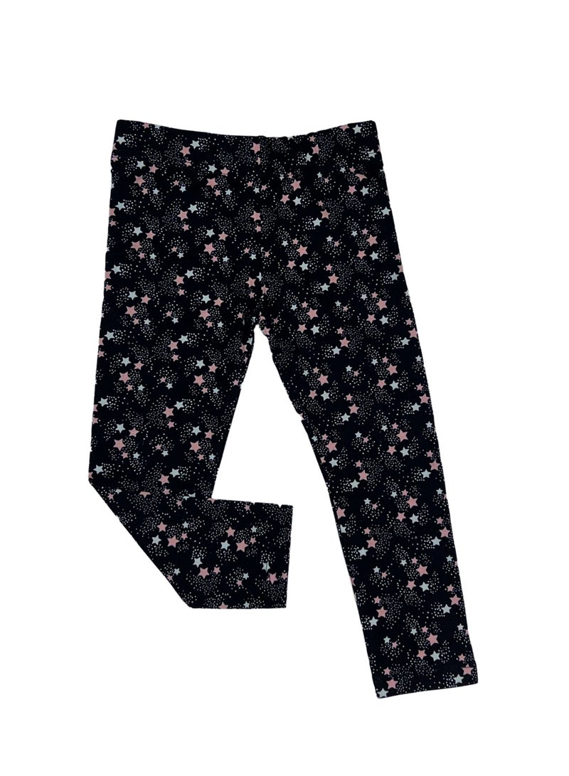 Baby Co. Black Stars Baby Leggings - Image 4
