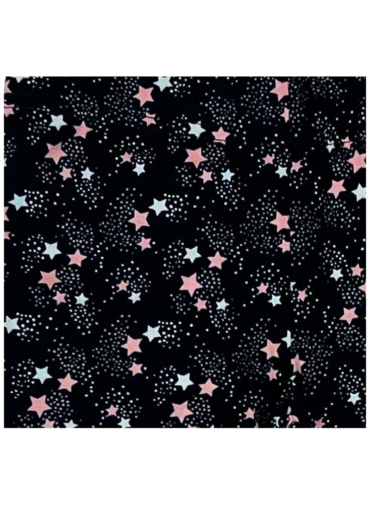 Baby Co. Black Stars Baby Leggings - Image 3