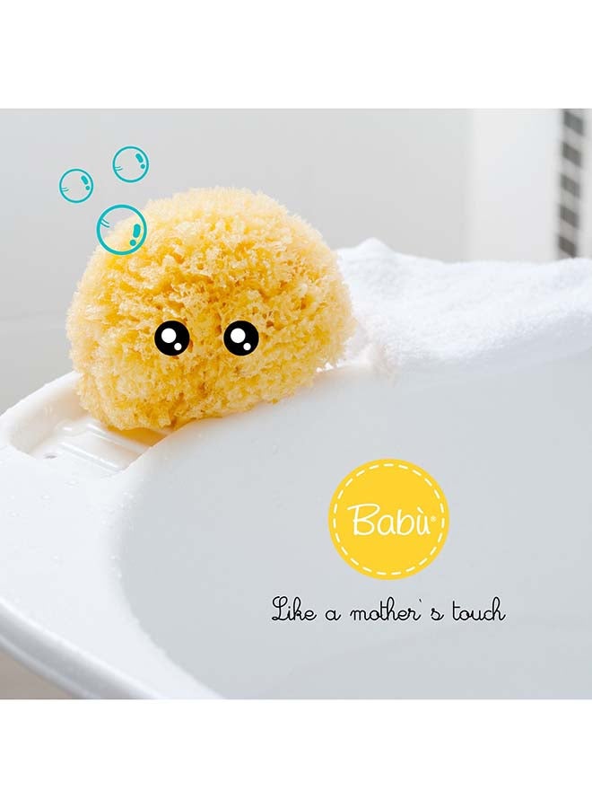 Bellini Premium Natural Honeycomb Sea Sponge – 18 cm – Made from Natural Sea Sponge – Hypoallergenic Baby Bath Sponge – Biodegradable, Eco-Friendly & Gentle for Newborns and Delicate skin - Image 3