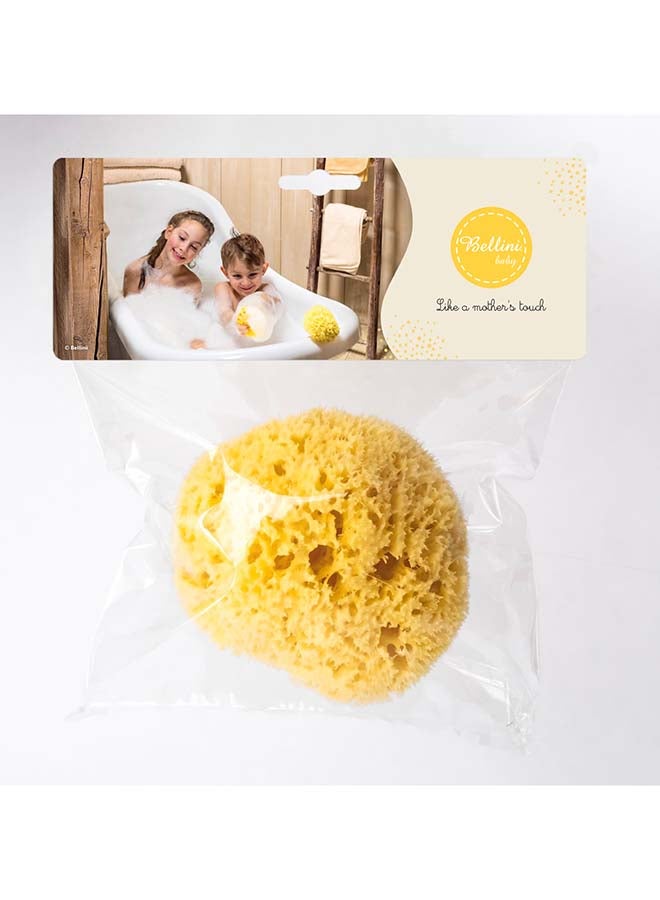 Bellini Premium Natural Honeycomb Sea Sponge – 18 cm – Made from Natural Sea Sponge – Hypoallergenic Baby Bath Sponge – Biodegradable, Eco-Friendly & Gentle for Newborns and Delicate skin - Image 2