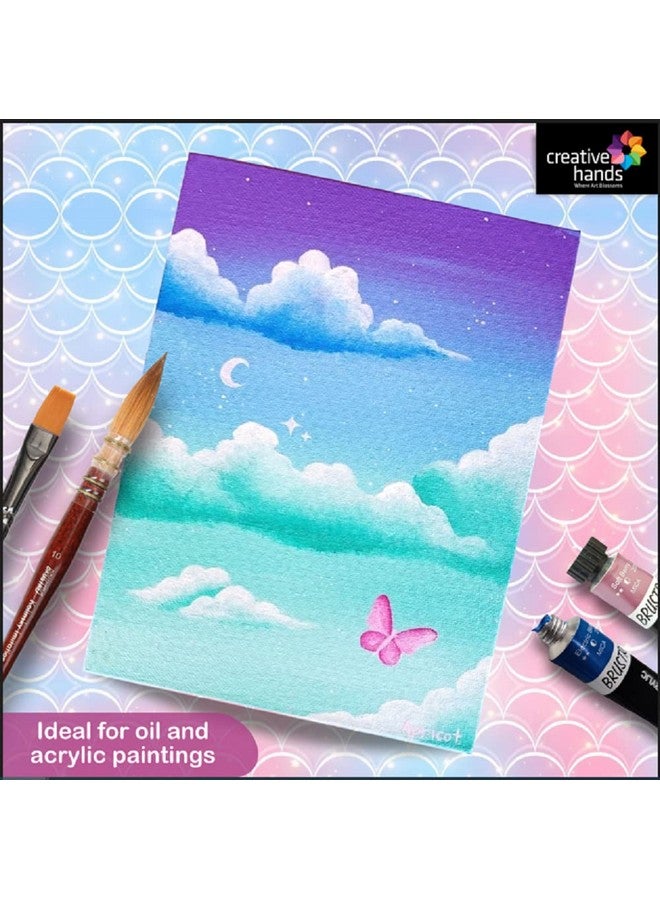 Brustro Artists (18 x 24 Inch) 100% Cotton Canvas Board, Medium Grain, 4 mm Thickness, Pack of 4, Suitable for Oil and Acrylic Paintings - Image 4