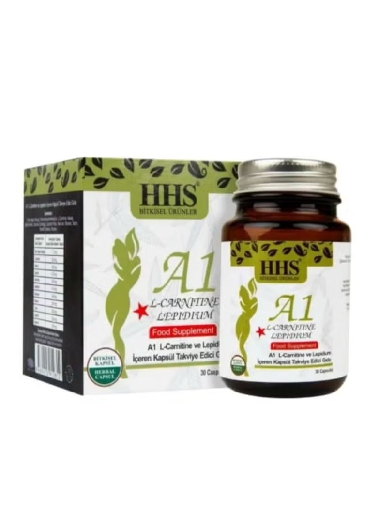 HHS High-Quality Herbal Dietary Supplement Natural Formula - 30 Capsules - Image 1