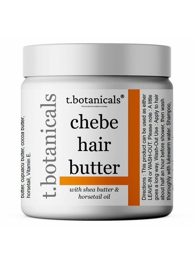 t.botanicals Chebe Butter, Chebe Hair Butter for Hair Growth, Hair Thickening, Chebe Hair Growth Butter, Ayurvedic Hair Butter with Horsetail - Image 1
