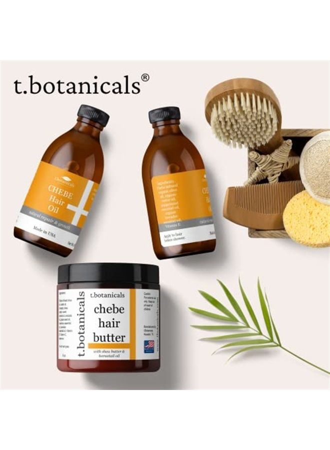 t.botanicals Chebe Butter, Chebe Hair Butter for Hair Growth, Hair Thickening, Chebe Hair Growth Butter, Ayurvedic Hair Butter with Horsetail - Image 3