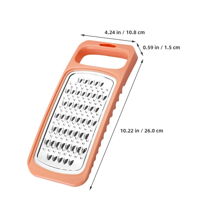 4Pcs Multi Function Potato Carrot Grater Orange Kitchen Vegetable Slicer Set - Image 3