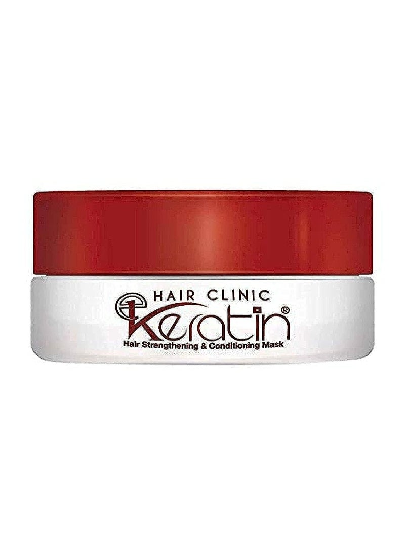 Eva E Keratin Hair Strengthening and Conditioning Mask - 200 ml  - Image 1