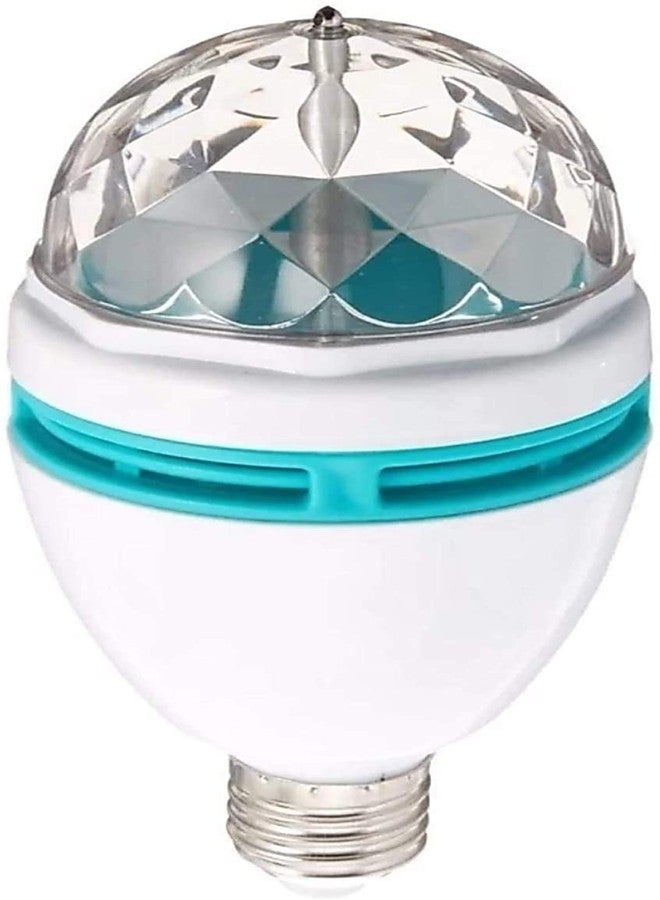 Birud® 360 Degree Rotating Crystal Gola LED Bulb, LED Light, LED Disco Light for Party, Function, Diwali, Christmas Decoration - Image 1
