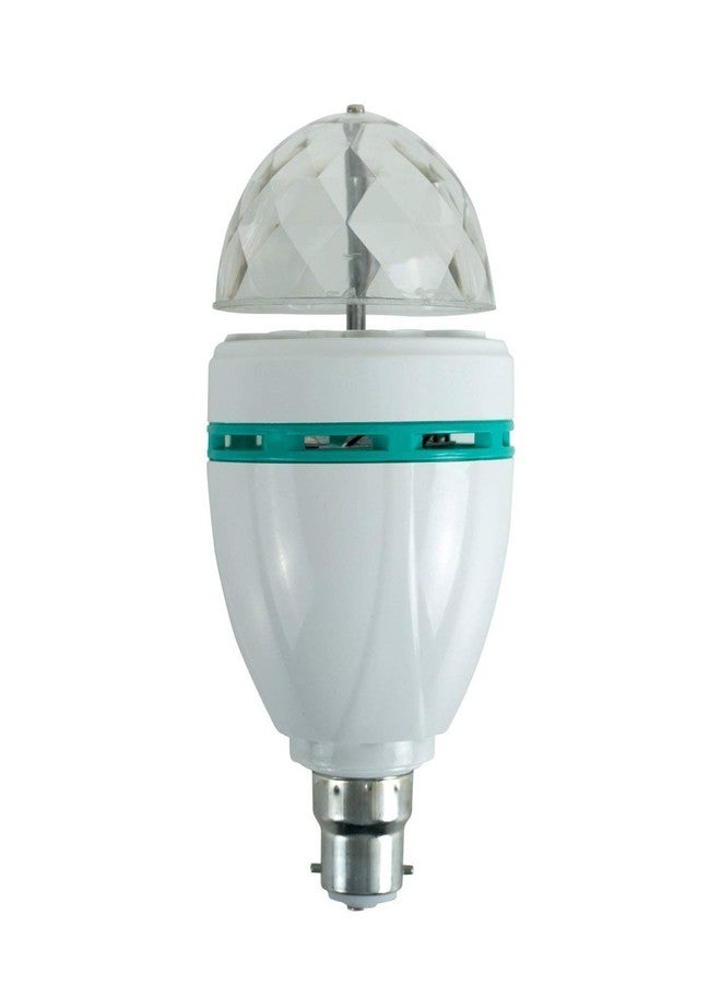 Birud® 360 Degree Rotating Crystal Gola LED Bulb, LED Light, LED Disco Light for Party, Function, Diwali, Christmas Decoration - Image 4