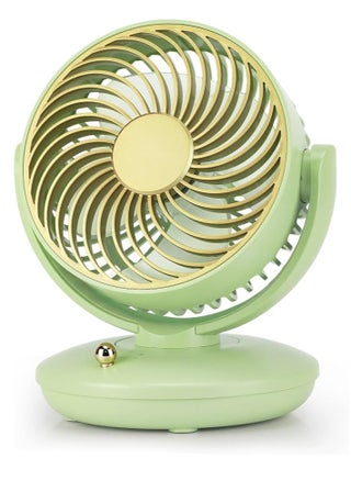 OUYoo Portable Fan Rechargeable,Battery Operated Small Powerful Personal Fans,Multi-Angle Free Wind Direction Adjustable USB Desktop Fan, Mini Desk Fan for Bedroom , Home, Office, Camping, Traveling,Press and hold the switch for 3 seconds to turn on the automatic head shake function.(Green) - pzsku/Z2DCD98B89D2B99E855FBZ/45/1744804507/d0a2c1d9-84dc-46e0-852f-7971506b3b10