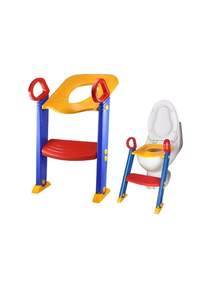 Non-toxic Specially Designed Adjustable Ladder Potty Training Chair for Kids  - Image 2