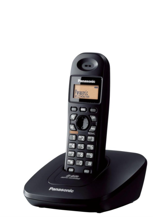 Panasonic KX-TG3611BX Cordless Telephone - Black - Image 2