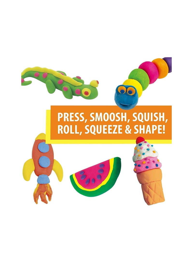 Bingo 10 Pieces Mini Play Dough, Multicolor - Image 3