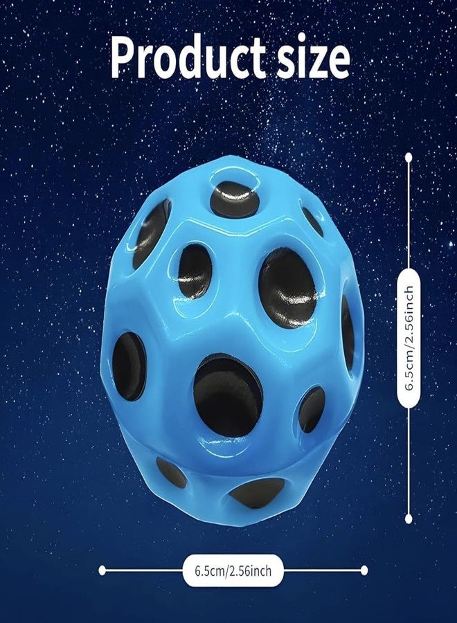 Ganraj Moon, Super High Bouncing, Improve Hand-Eye Coordination Bubble, Moon and Space for Kids and Adults, Space Galaxy Bouncy Easy to Grip and Pack of 1 (1) - Image 2