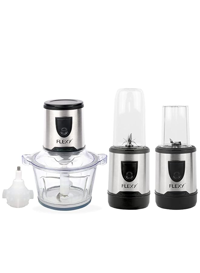 Flexy Food Processor Electric | Chopper, Mincer and Blender for Garlic, Onion Chilli, Veggies, Pumpkin & Nuts  - Image 2