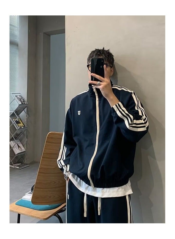 KUYING Men's loose sportswear and sports pants two-piece set  - Image 2