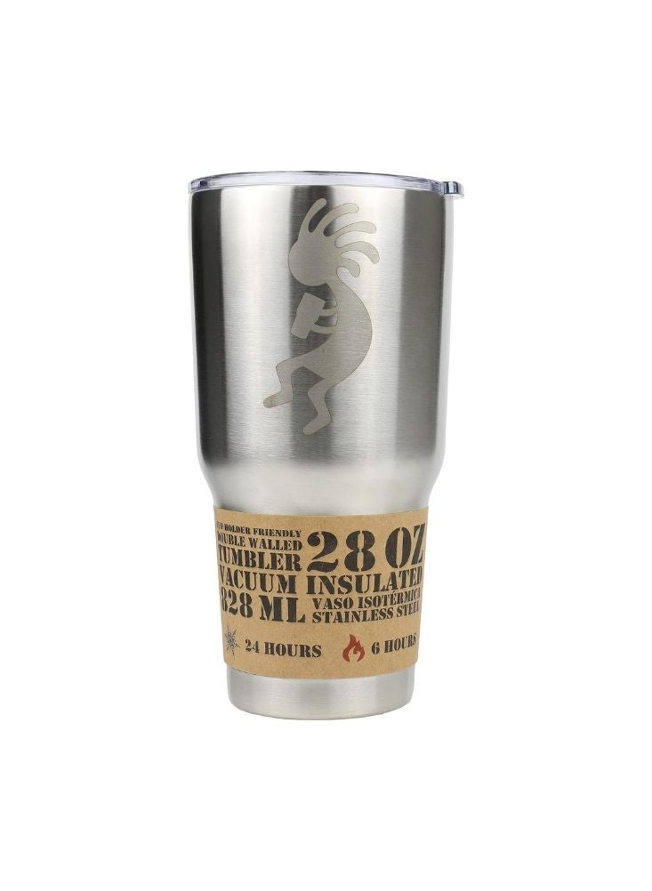 اكوابيلي كوب أكوابيلي المعزول المصنوع من الفولاذ المقاوم للصدأ - فضي - Image 2