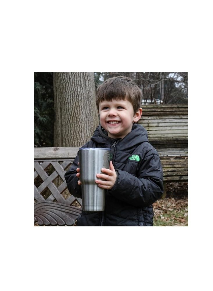 اكوابيلي كوب أكوابيلي المعزول المصنوع من الفولاذ المقاوم للصدأ - فضي - Image 3