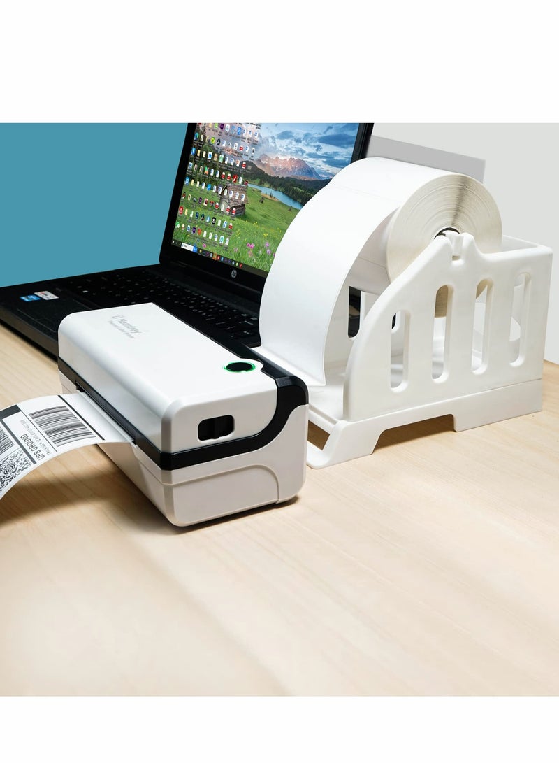 Excefore Label Holder for Rolls and Fan Fold Labels,4x6 Stand for Thermal Label Printer-Accessory for Desktop Printer and Shipping Label Printer - Image 5