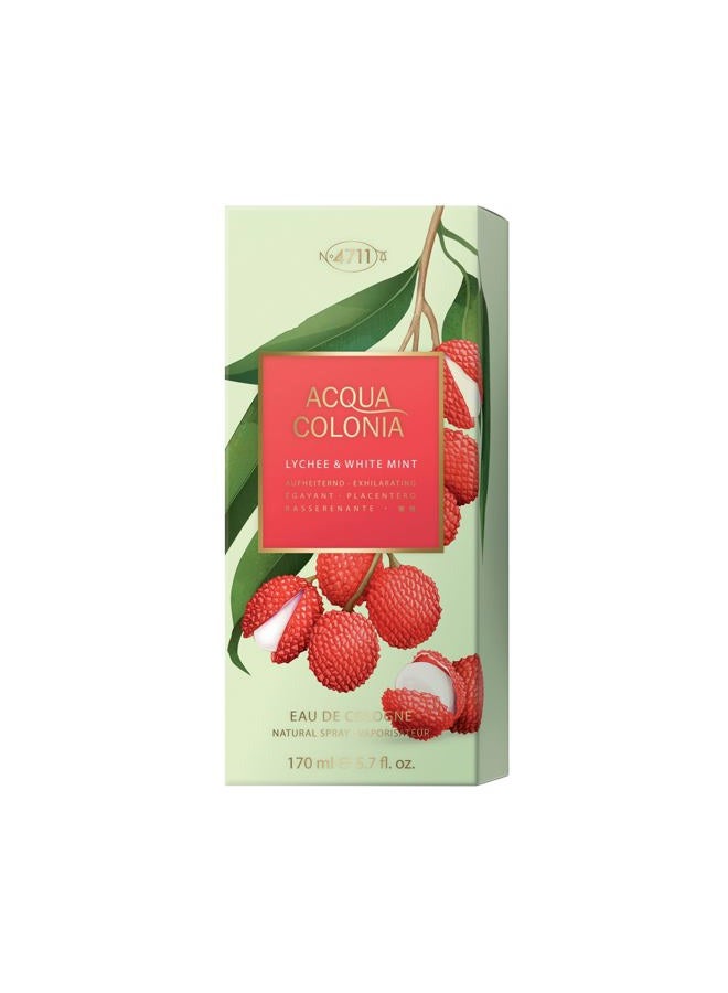 4711 أكوا كولونيا ليتشي ونعناع أبيض من مويلهنز للجنسين - 5.7 أونصة رذاذ EDC - Image 3