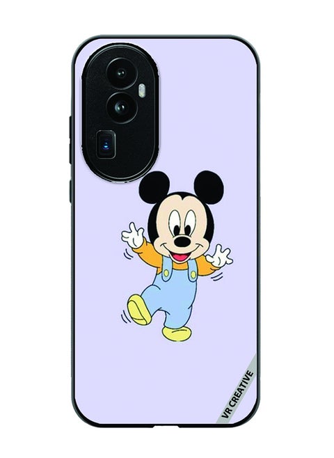 Protective Case Cover For Oppo Reno 10 Pro Plus Mickey Mouse Design Multicolour