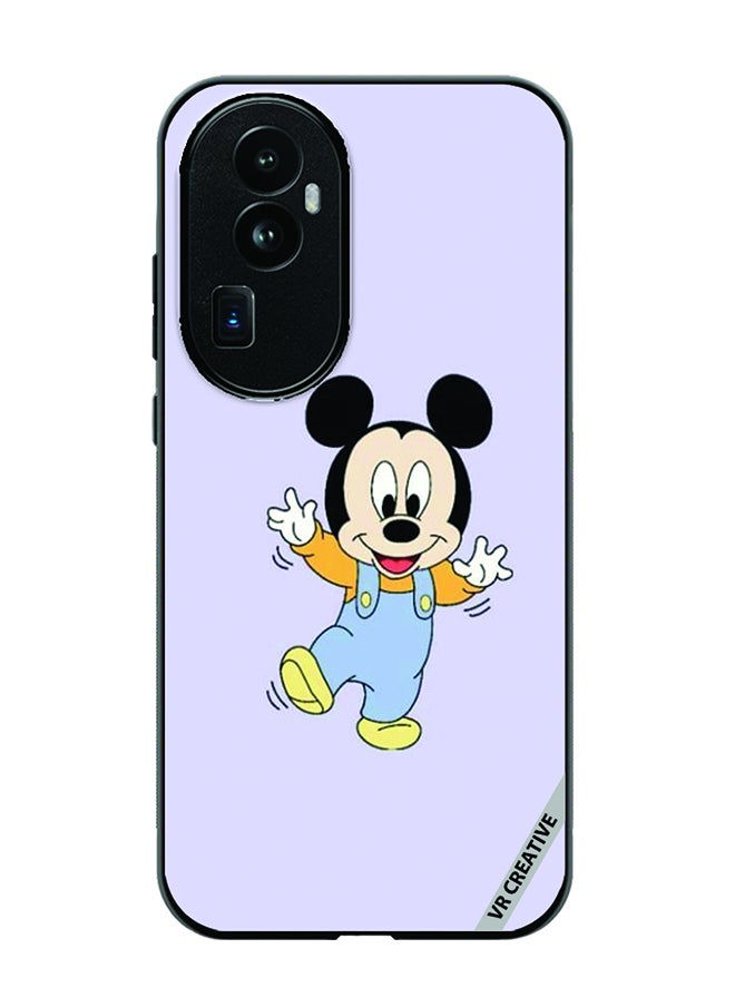 Protective Case Cover For Oppo Reno 10 Pro Plus Mickey Mouse Design Multicolour