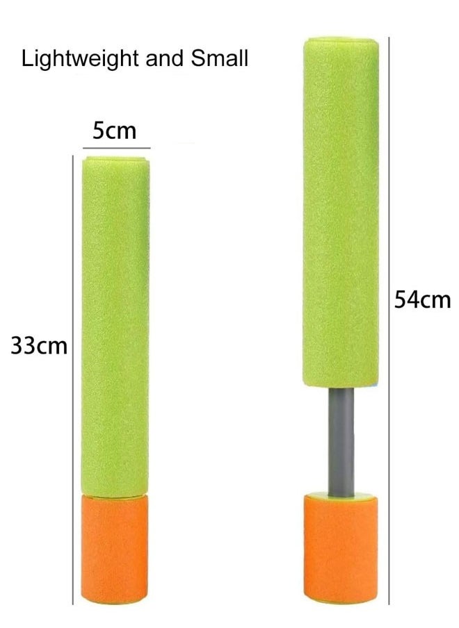 وهاواي 4pcs Foam Water Pistol  Blaster Set for Kids 33cm Shoots Up to 6m Water Spray  Toys Shooter for Kids Summer Outdoor Swimming Pool Beach Sand Party Game Water Fighting Play Toys for Boys Girls Adults  - Image 2