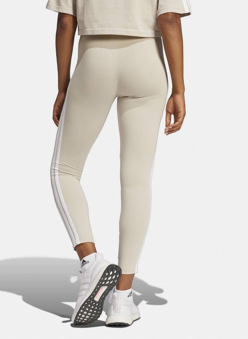Adidas Essentials 3-Stripes Cotton Leggings - Image 2