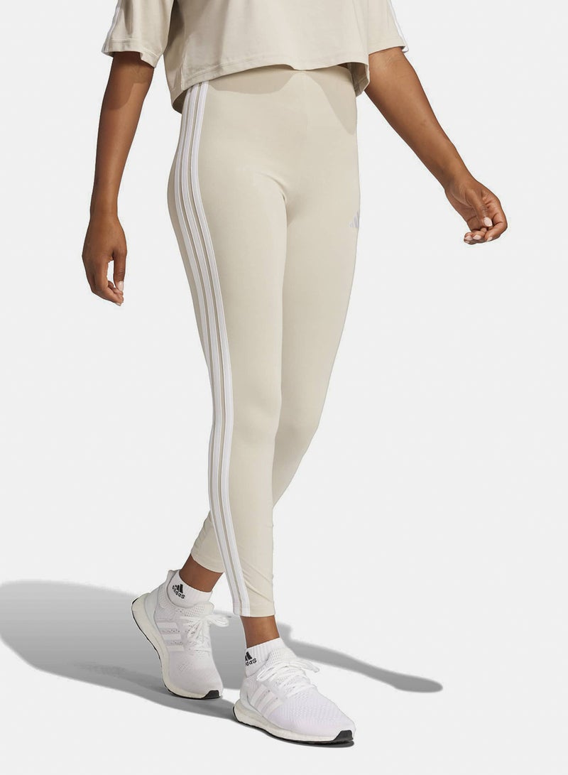 Adidas Essentials 3-Stripes Cotton Leggings - Image 3