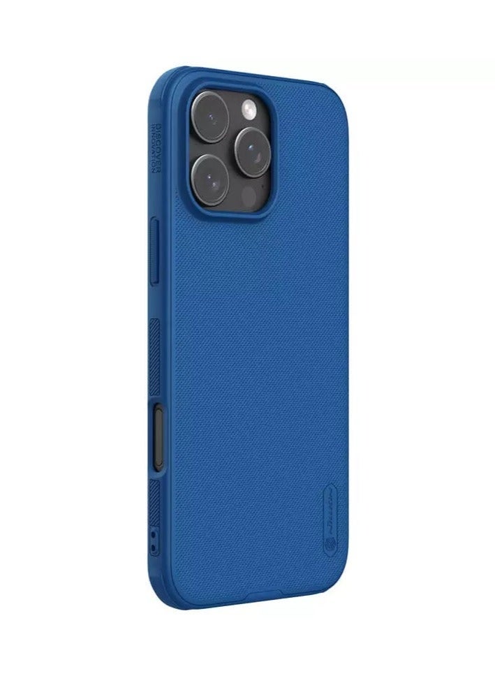 Nillkin Super Frosted Shield Pro Matte Case for iPhone 16 Pro Max (2024) – Slim, Durable, and Eco-Friendly with 360° Protection - Image 4