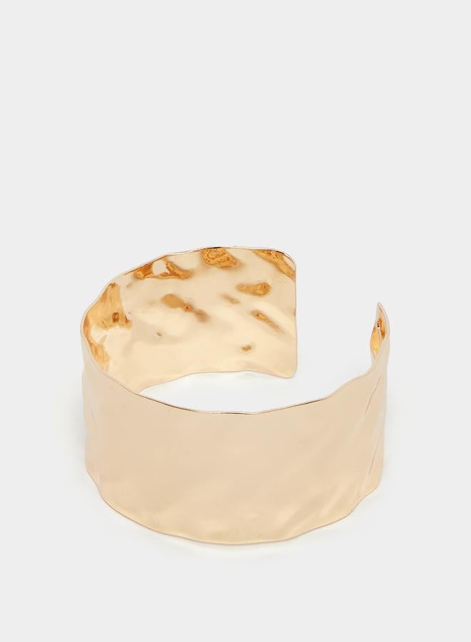 ستايلي سوار معدني واسع بأساور عريضة - Image 2