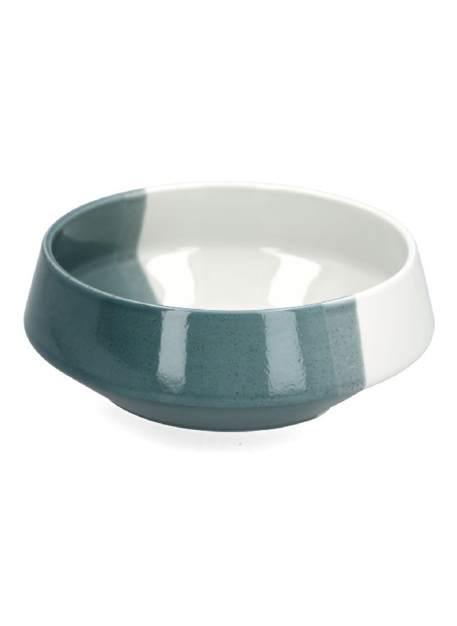 Easy Life - Two-Toned Durable Round Soup Bowl Blue and White 16.5 cm R2861DGRE - Image 1