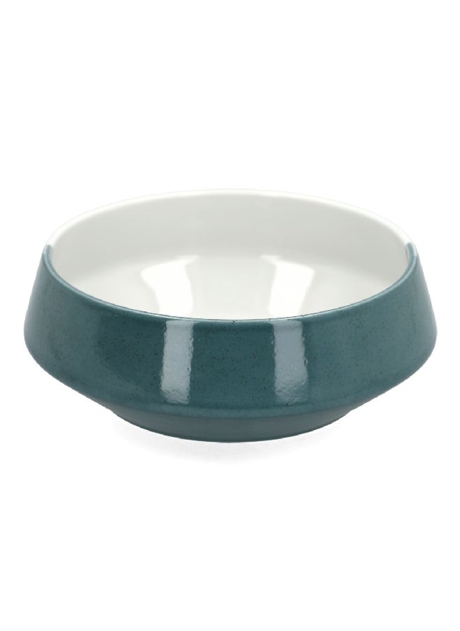 Easy Life - Two-Toned Durable Round Soup Bowl Blue and White 16.5 cm R2861DGRE - Image 1