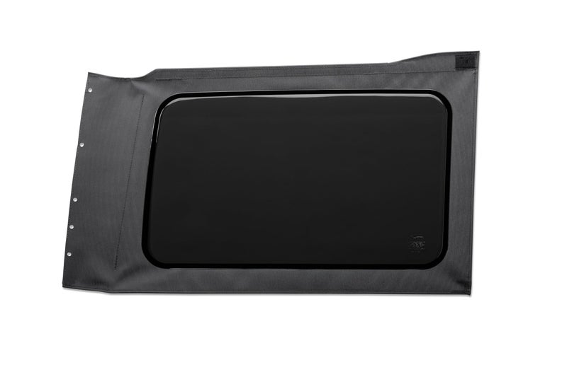 Bestop 5830235 OE JL Replacement Windows  Jeep 2018Current Wrangler JL Quarter Right Hand 4Door Black Vinyl Tinted - Image 2