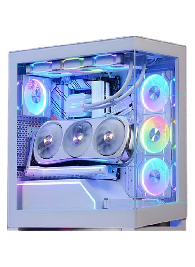 Phanteks D30 Building Block Version Forward 12Cm Case Water Cooling Radiator Argb Temperature Control Fan (30Mm Thick/7 Blades High Air Pressure/Wireless Cable Connection/3-Piece Set/White) - Image 2