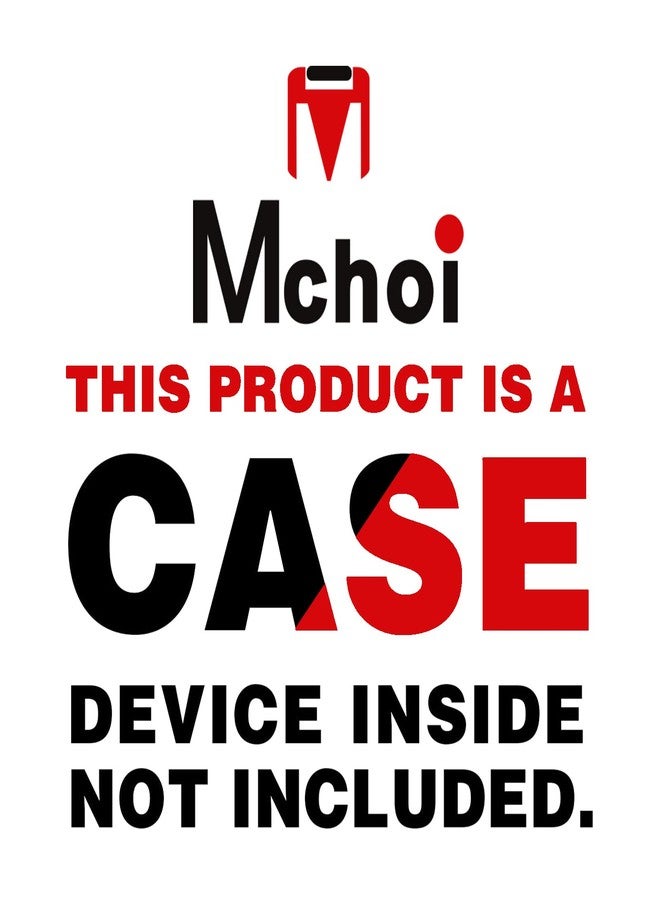 Mchoi Hard Portable DVD Player Case Fits 12" DBPOWER, EVA Shockproof, Gray - Image 4