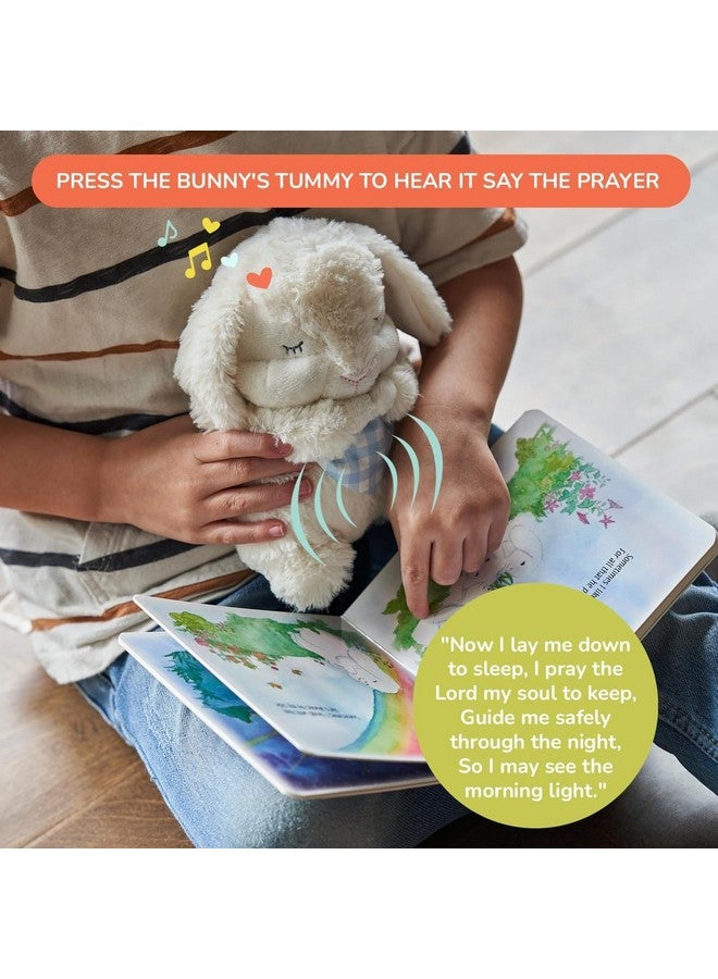 Tickle & Main Everybunny Prays The Praying Musical Bunny, Ideal Baptism & Christening Gifts for Girls, Babies & Toddlers on Easter (Blue, 7 in) - Image 5