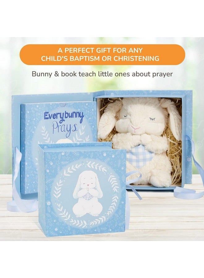 Tickle & Main Everybunny Prays The Praying Musical Bunny, Ideal Baptism & Christening Gifts for Girls, Babies & Toddlers on Easter (Blue, 7 in) - Image 4